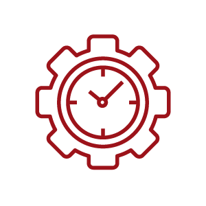 time cog icon